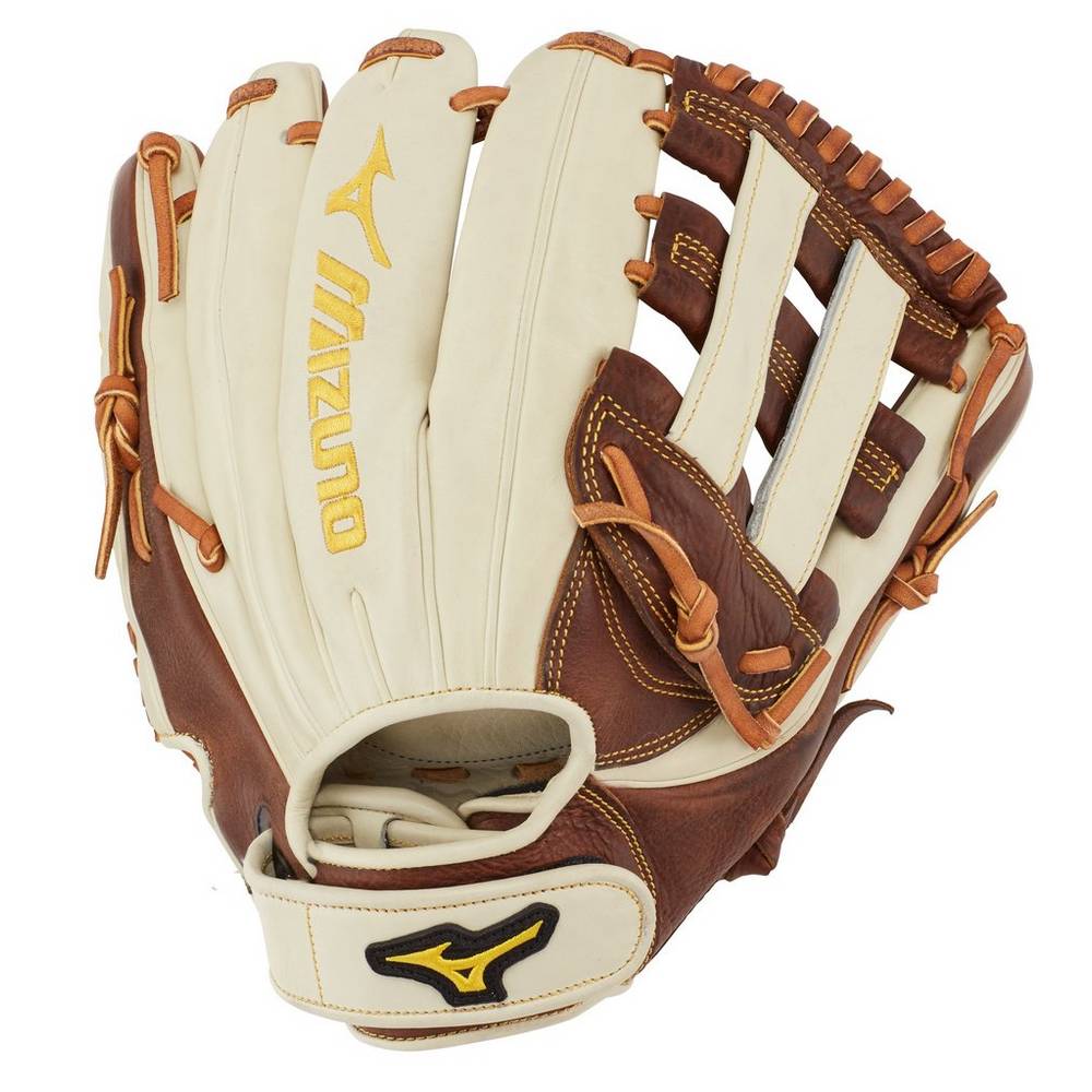 Mizuno Classic Series Fastpitch 12" - Bayan Eldiven - Gümüş/Kahverengi Türkiye (HFGANR-174)